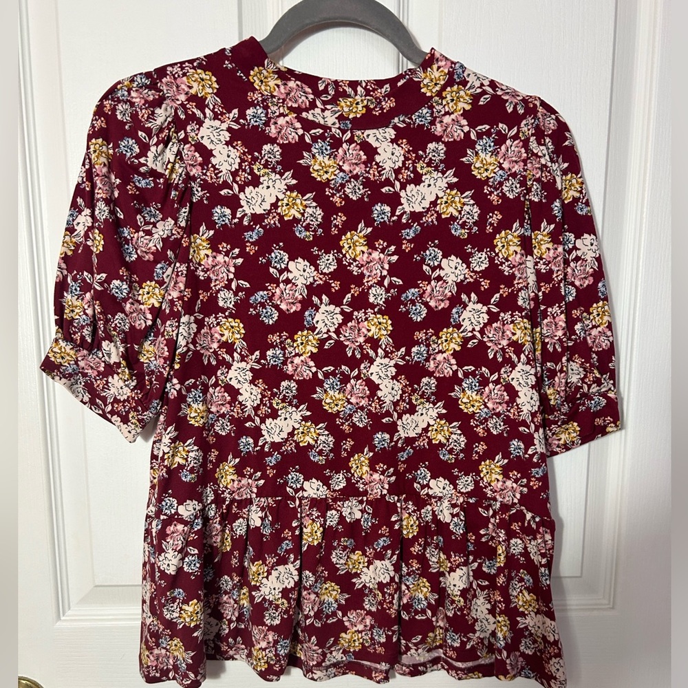 Boutique floral blouse